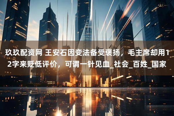 玖玖配资网 王安石因变法备受褒扬，毛主席却用12字来贬低评价，可谓一针见血_社会_百姓_国家